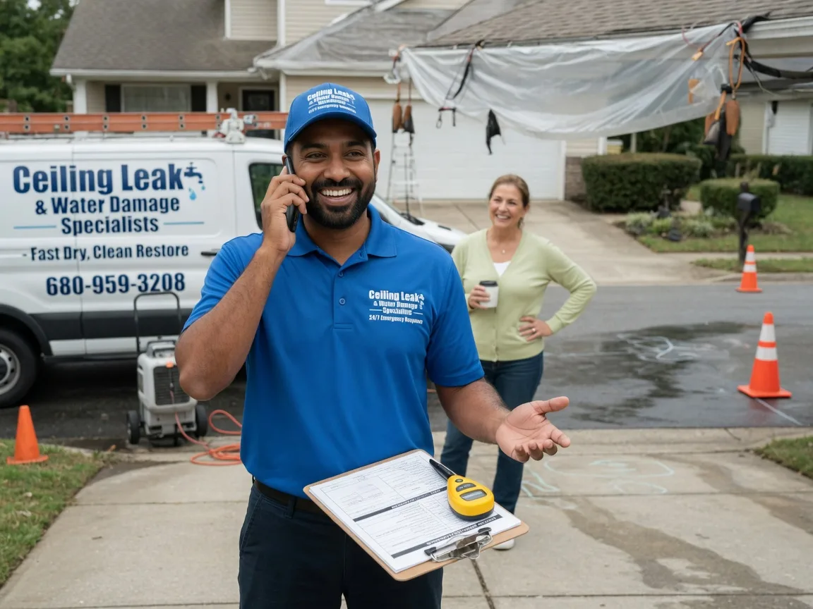 Ceiling Leak Cleanup Kingston, UT FAQs